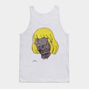 New Haircut Vs inner universe child | end of an era | apocalypse artwork cartoon Tank Top